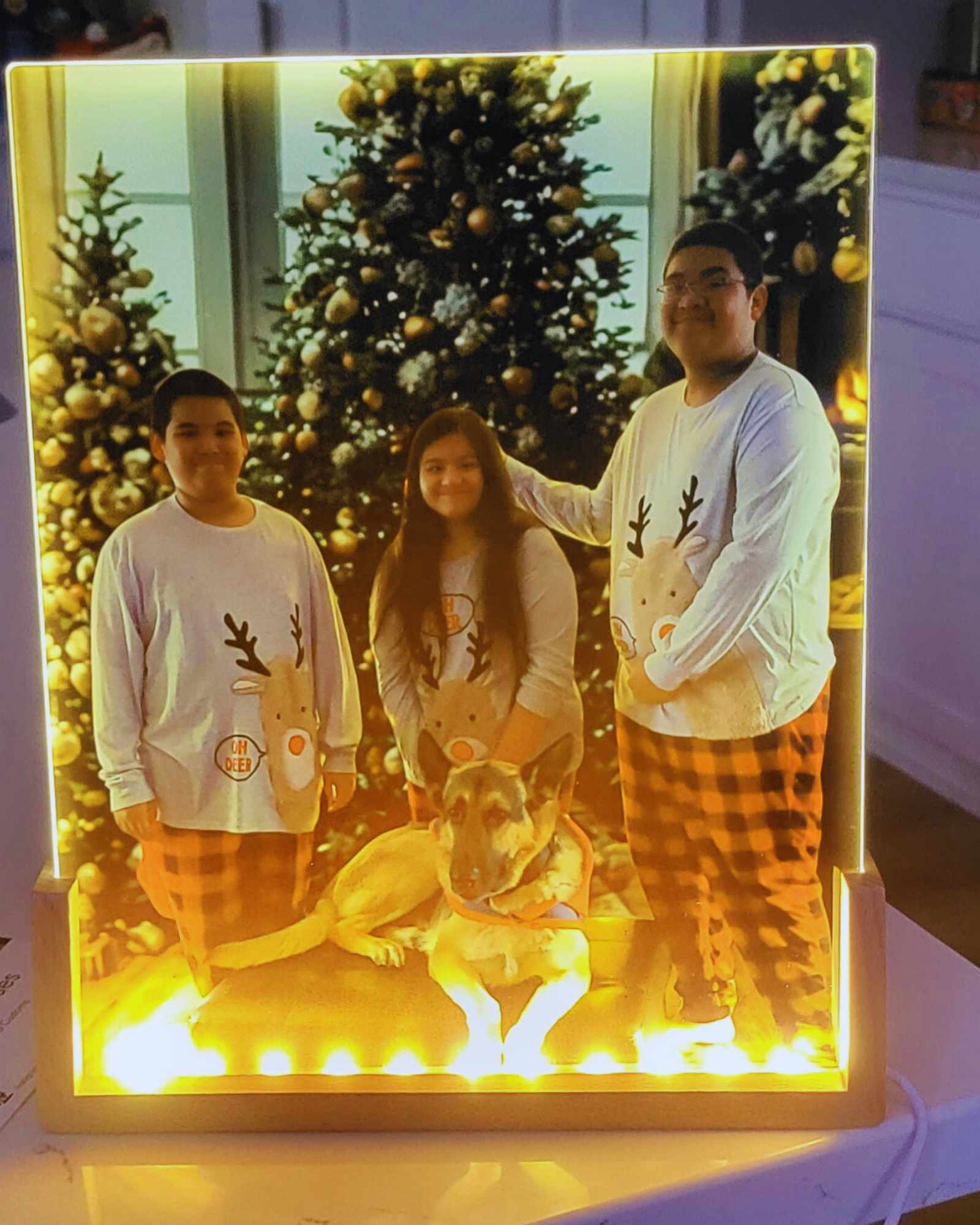 LED Glass Photos